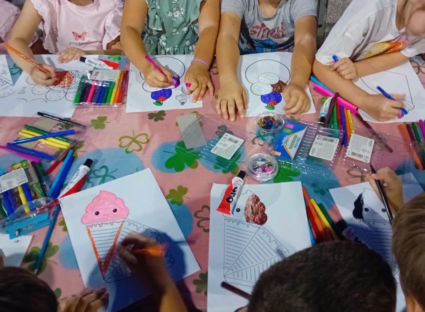 Kreativna dečja radionica „Veseli sladoledi“