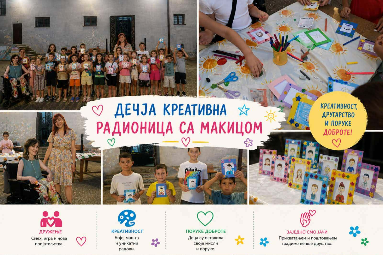 DECA KREATIVNOŠĆU POSLALA PORUKE DOBROTE NA „BRESTOVAČKOM LETU“